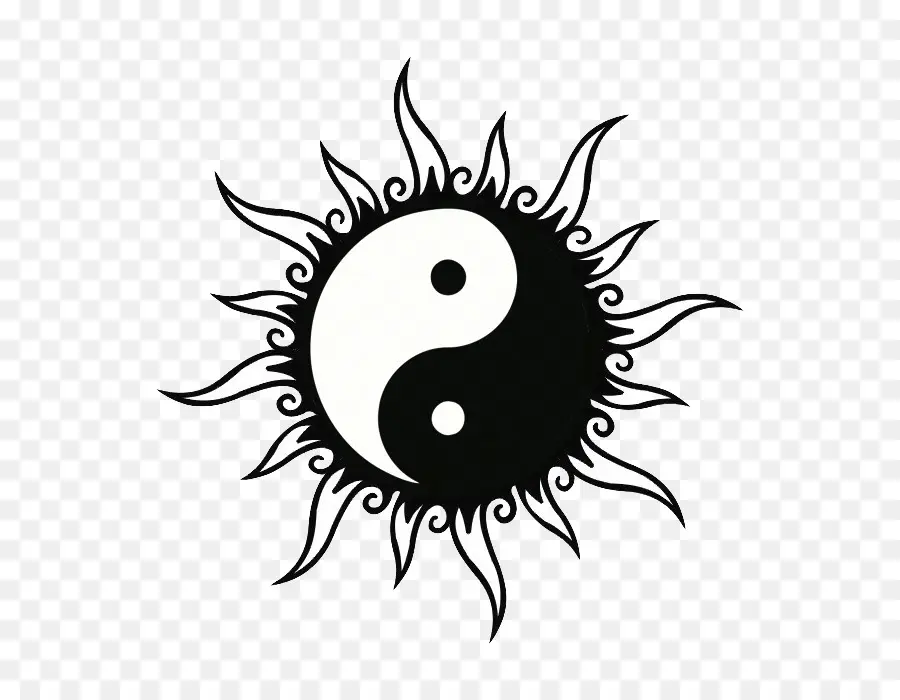 Soleil Yin Yang，équilibre PNG