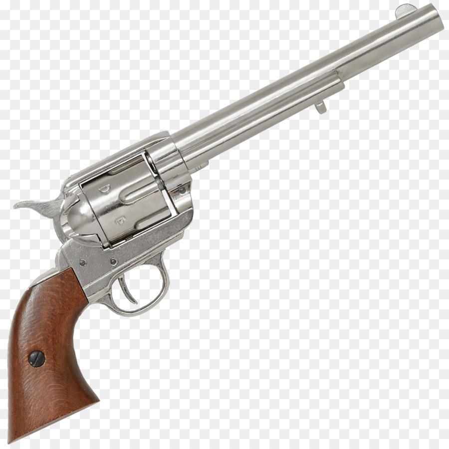 Pistolet Jouet En Argent，Revolver PNG