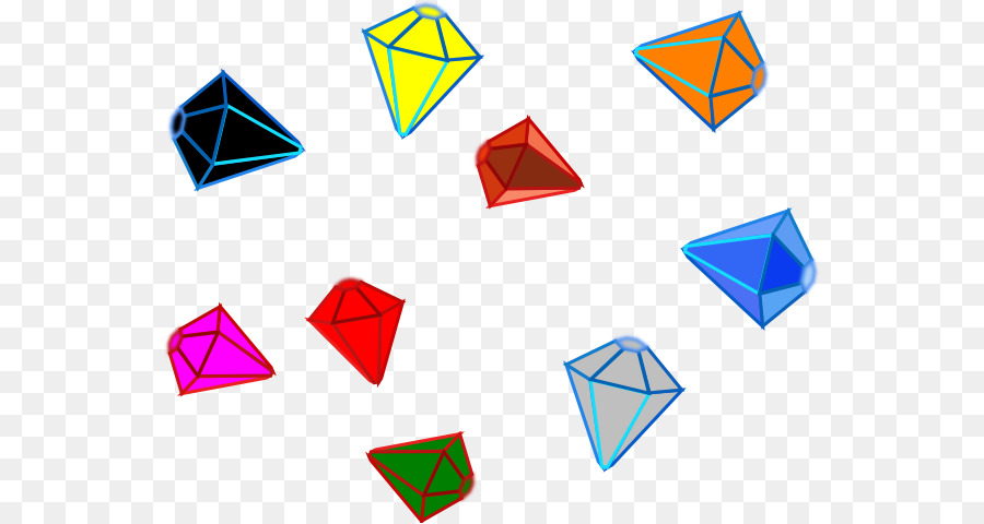 Formes Géométriques Colorées，Conception PNG