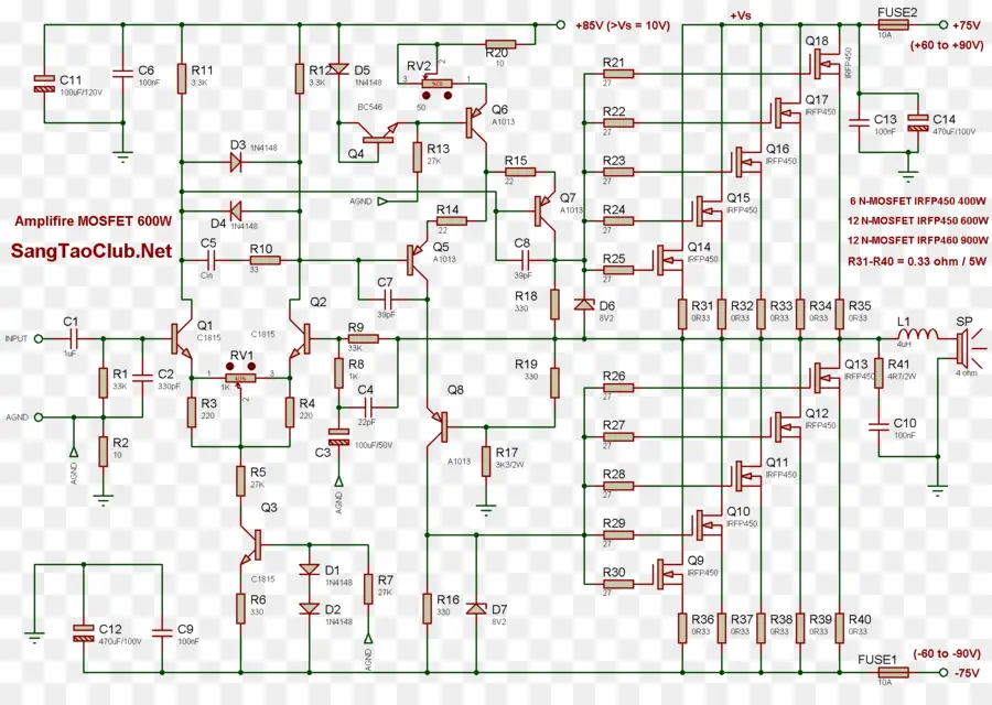 Schéma De Circuit，électronique PNG