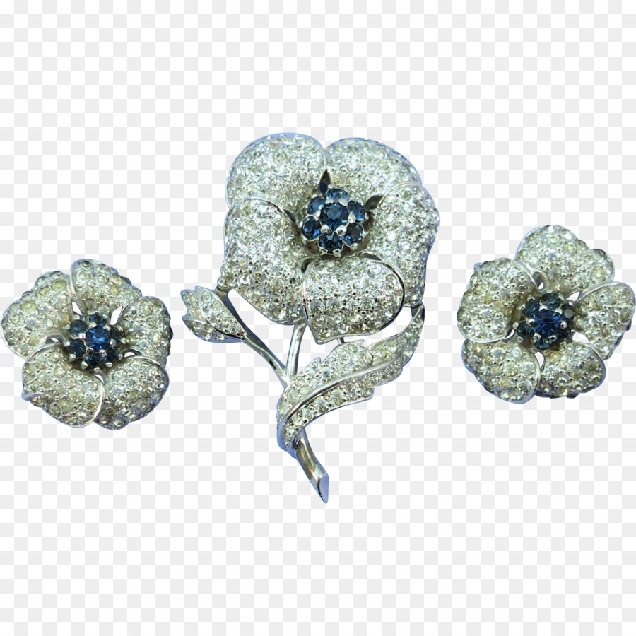 Fleurs De Diamant，Broche PNG