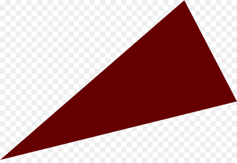 Triangle Rouge，Géométrique PNG