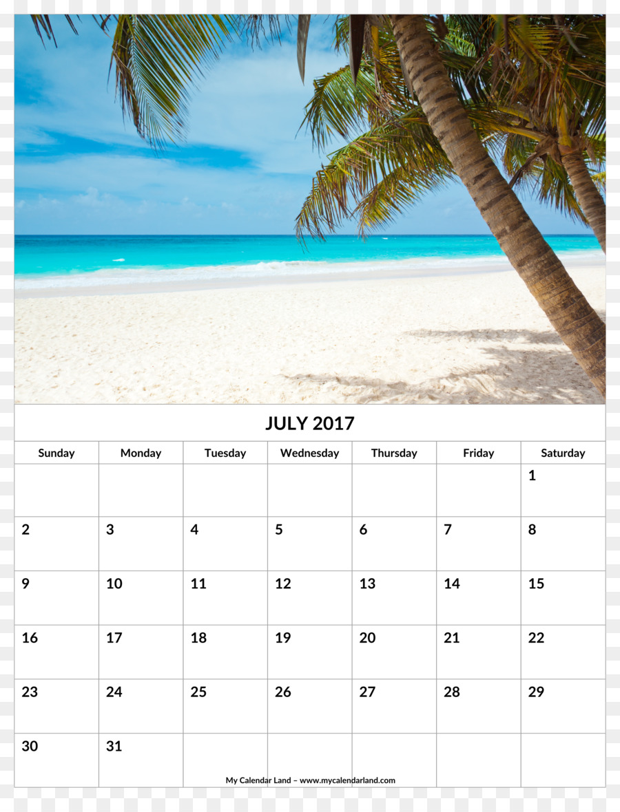 Calendrier，Juillet PNG