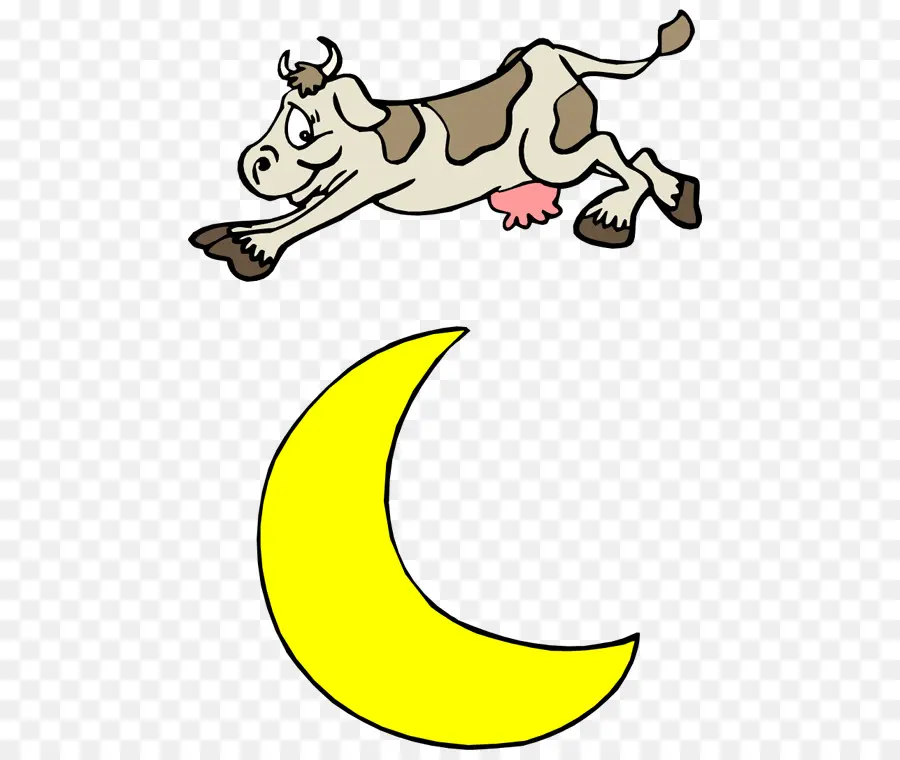 Vache，Lune PNG