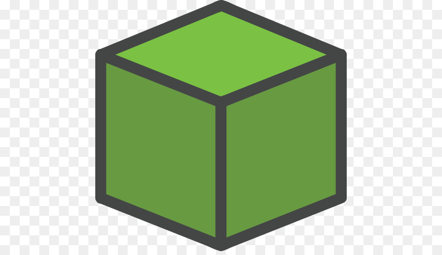 Cube Noir，3d PNG