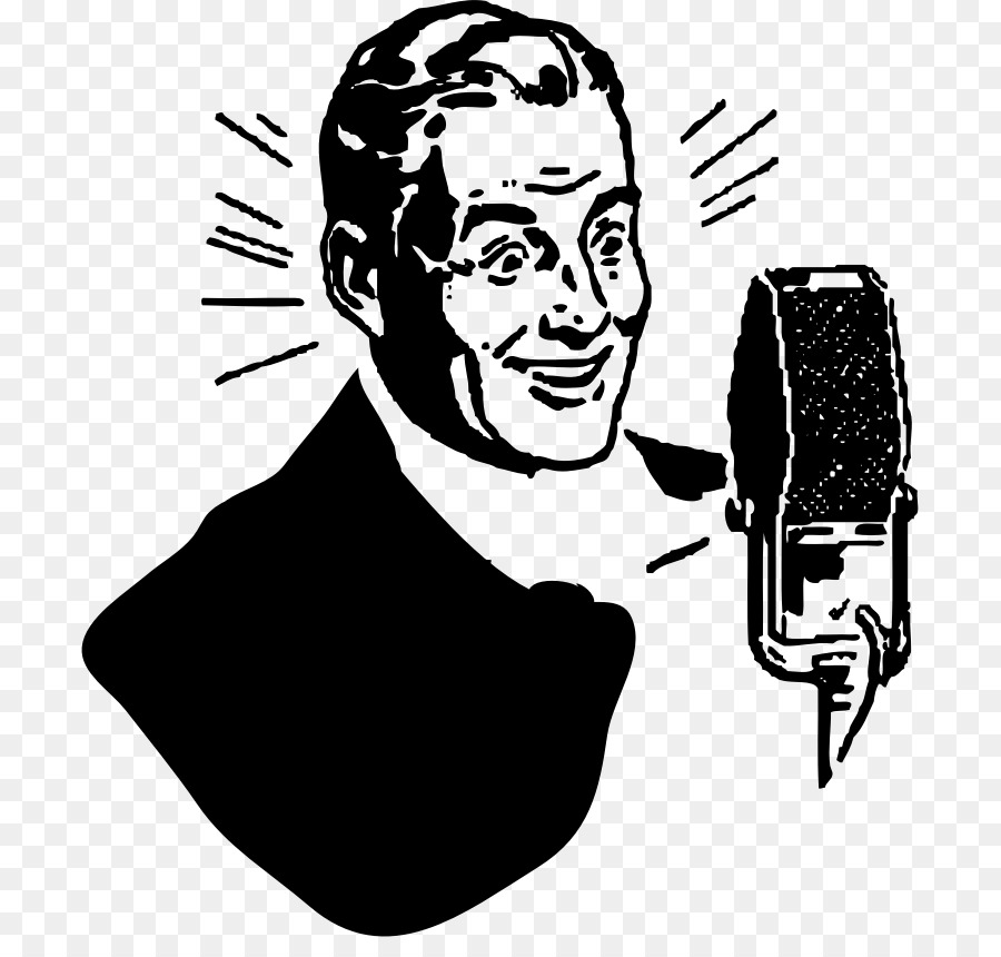 Microphone Rétro，Homme PNG