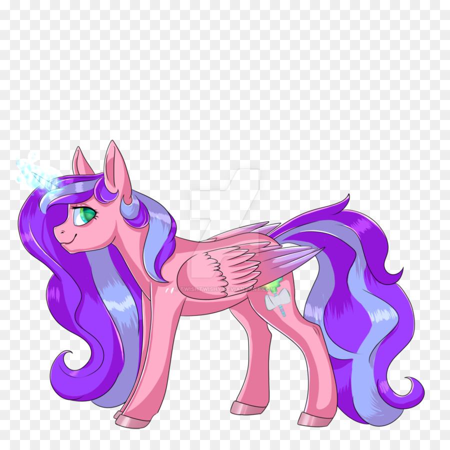 Poney Rose，Dessin Animé PNG