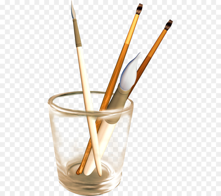 Pinceaux，Verre PNG