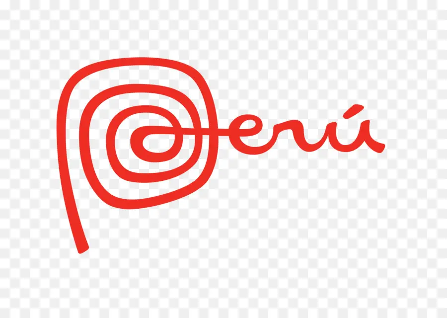 Logo Du Pérou，Rouge PNG