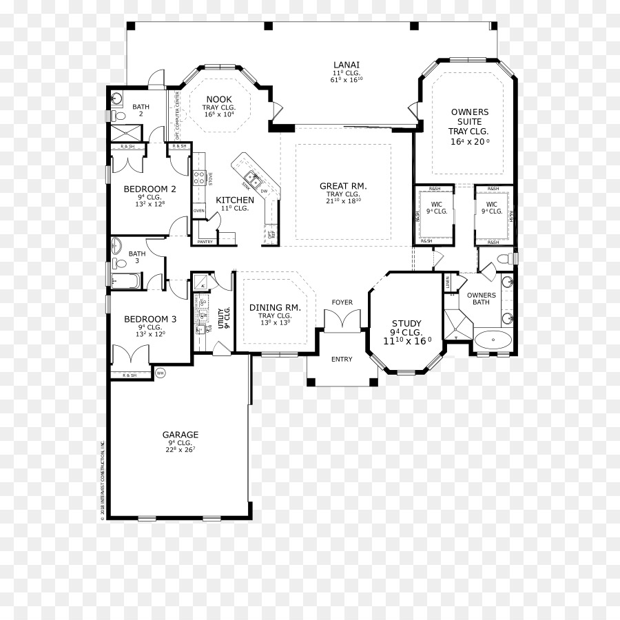 Plan De Maison，Chambres PNG