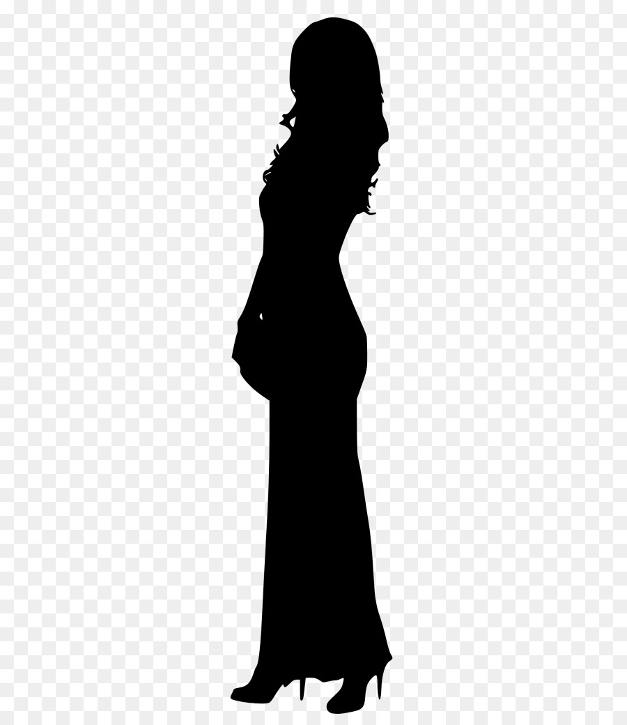 Femme Silhouette，Femelle PNG