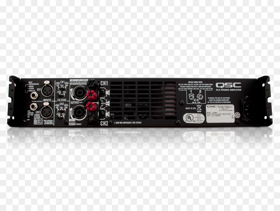 Produits Audio Qsc，Amplificateur De Puissance Audio PNG