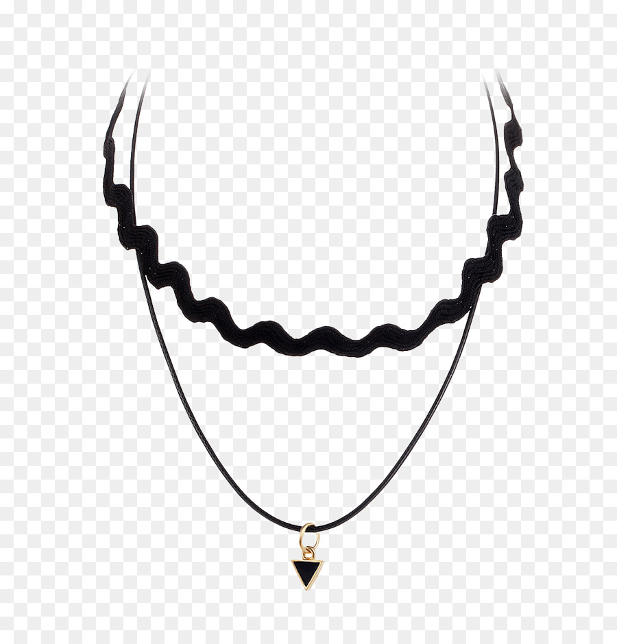 Collier Ras Du Cou Noir，Bijoux PNG