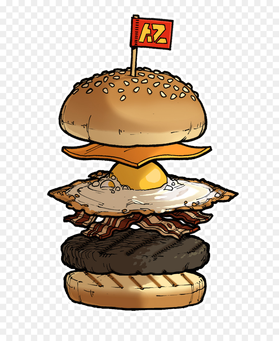 Hamburger，Empilé PNG