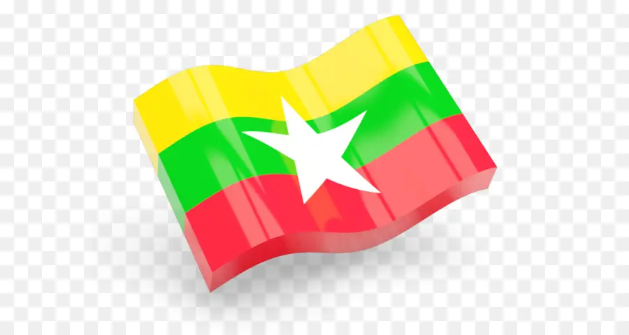 Drapeau Du Myanmar，Étoile PNG