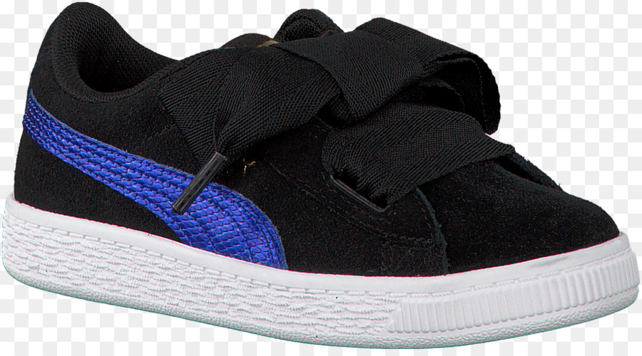 Chaussure En Daim Puma Noire，Occasionnel PNG