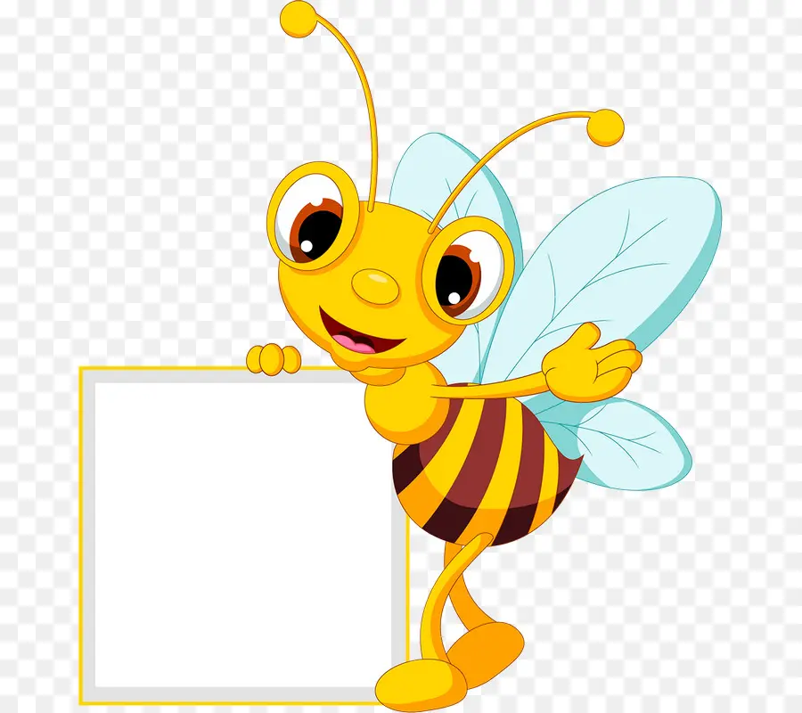 Abeille De Dessin Animé，Insecte PNG