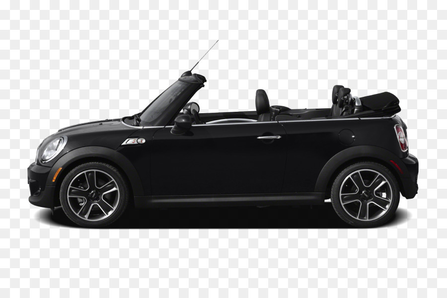 Mini Cooper Noire，Convertible PNG