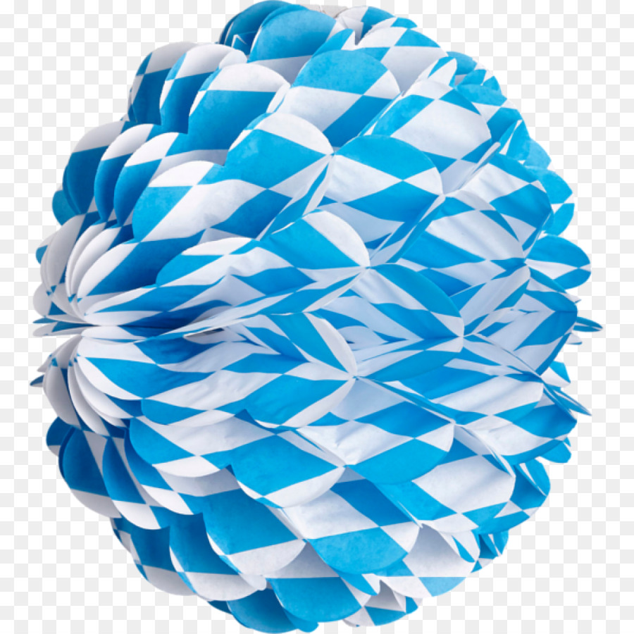 Décoration En Papier Bleu Et Blanc，Papier PNG