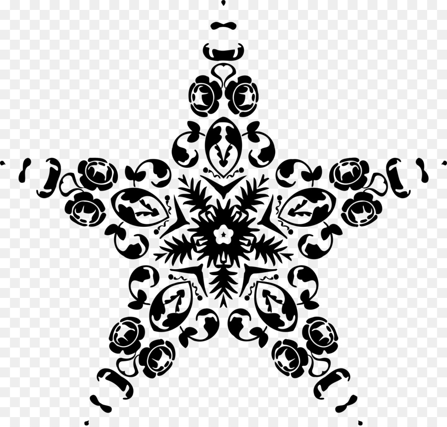 Flocons De Neige，Noir PNG