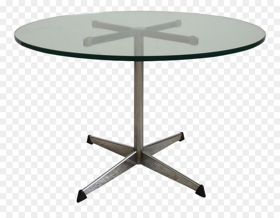 Table En Verre，Rond PNG