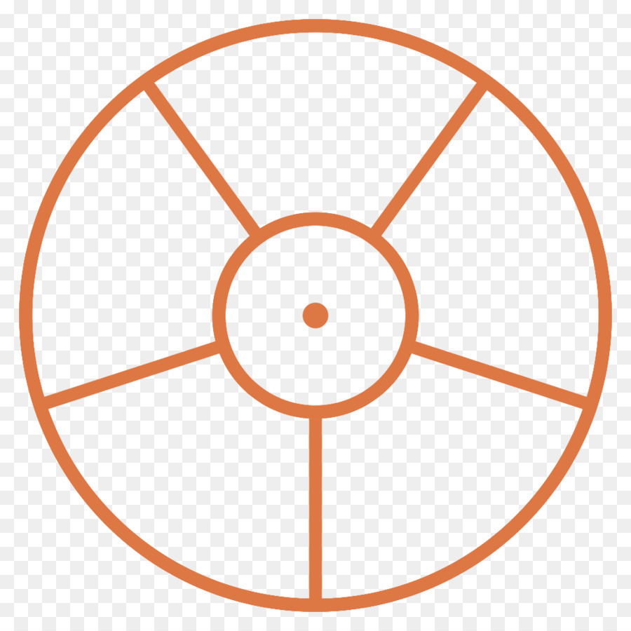 Roue Orange，Cercle PNG