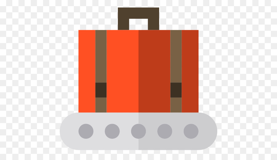 Valise Orange，Bagage PNG