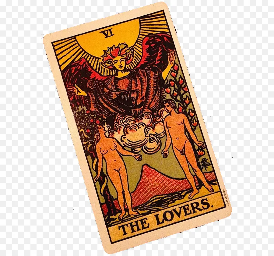 Carte De Tarot，Les Amoureux PNG