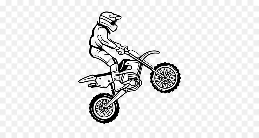 Pilote De Motocross，Moto PNG