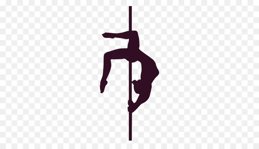 Silhouette，Pole Dance PNG