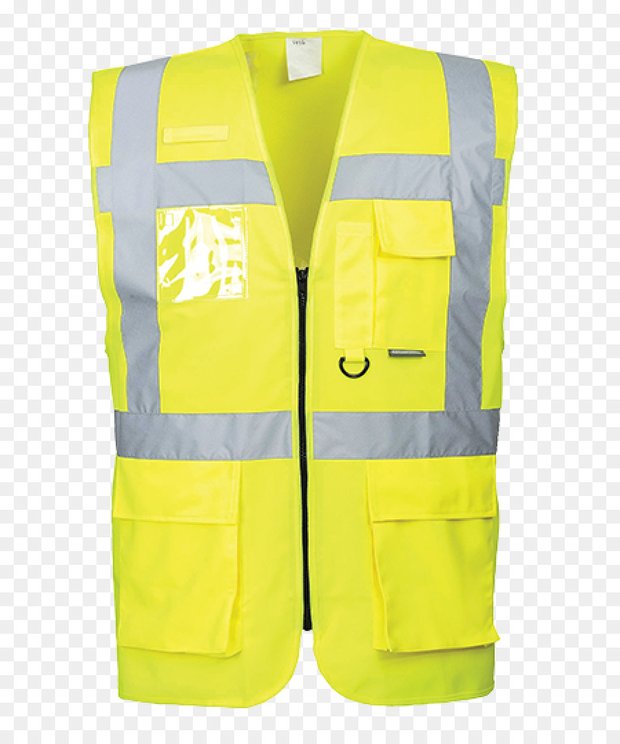 Gilet De Sécurité Jaune，Gilet PNG