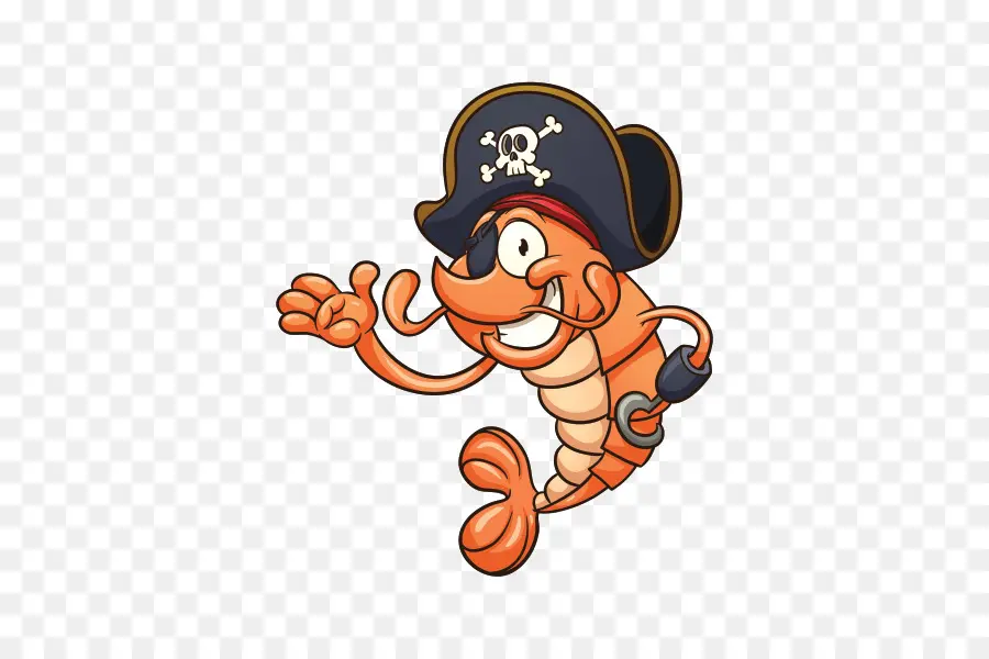 Crevettes Pirates，Personnage PNG