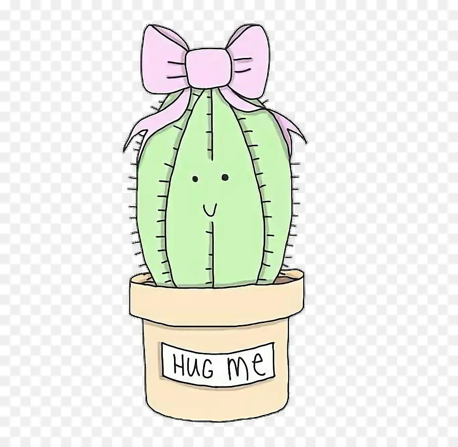 Cactus Mignon，Dessin Animé PNG