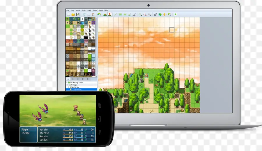 Développement De Jeux，Ordinateur Portable PNG