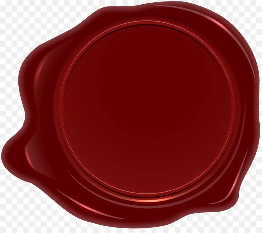 Sceau De Cire Rouge，Timbre PNG