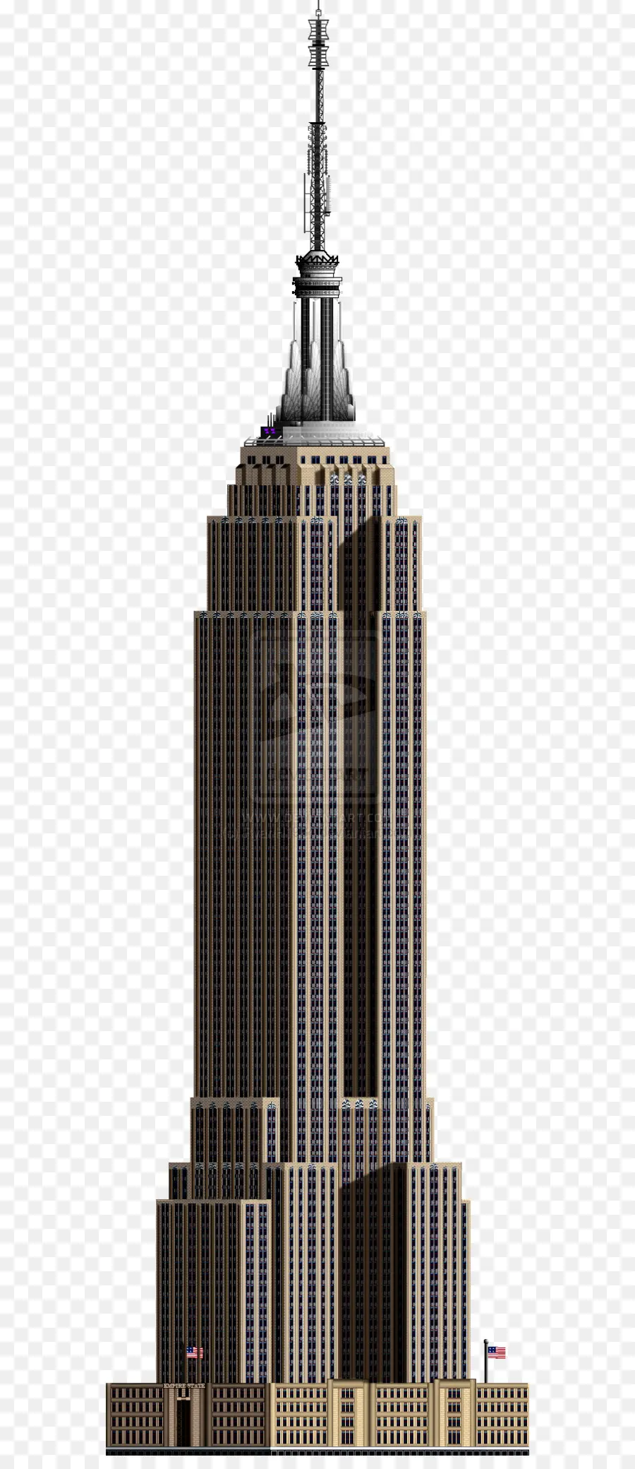 L Empire State Building，Bâtiment PNG