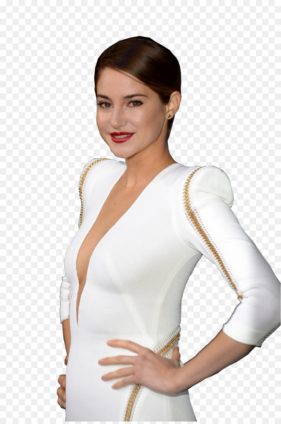 Femme En Robe Blanche，Mode PNG