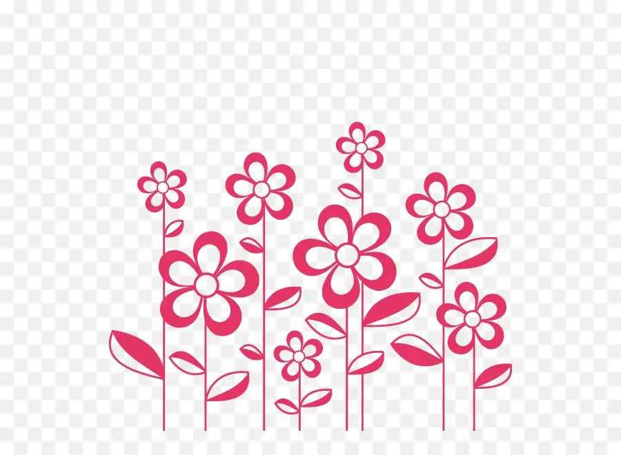 Motif De Fleurs，Conception PNG