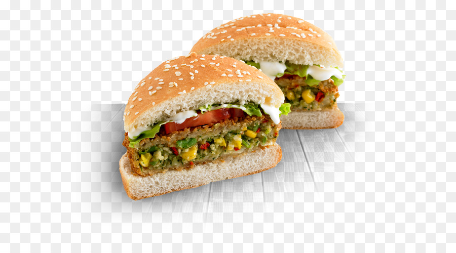 Burger Végétarien，Hamburger PNG