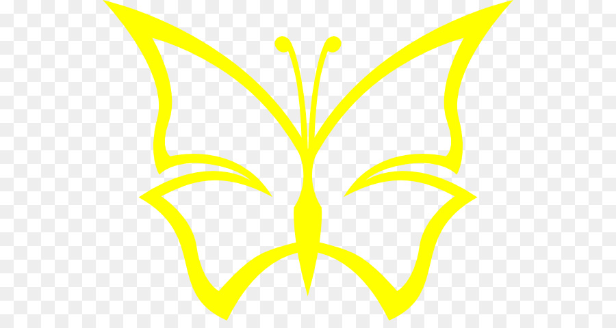 Papillon，Jaune PNG