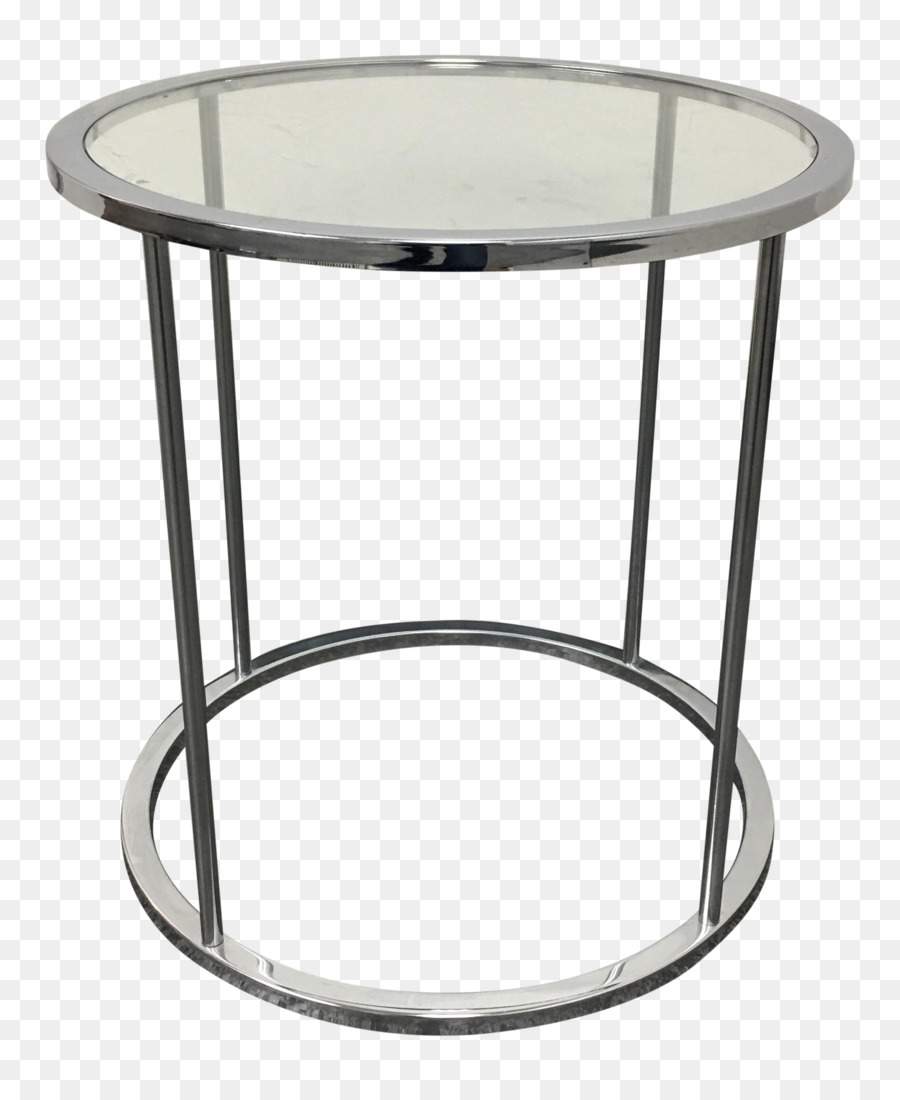 Table En Verre，Rond PNG