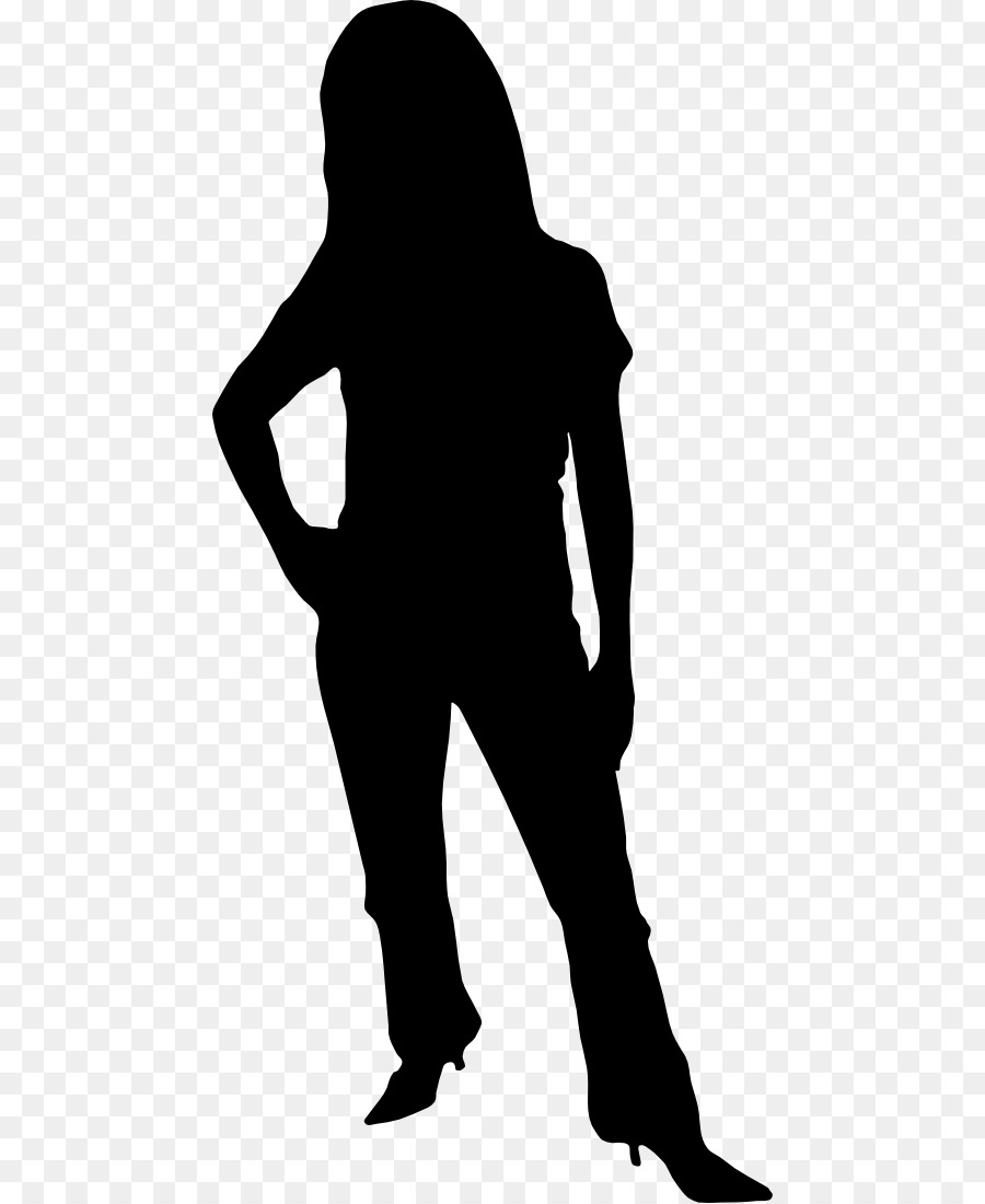 Femme Silhouette，Femelle PNG