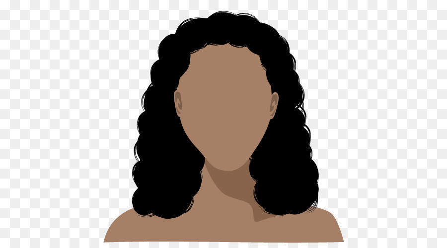 Cheveux Bouclés，Femme PNG