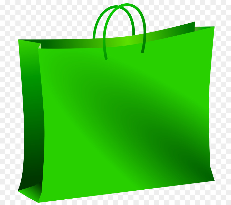 Sac à Provisions Vert，Papier PNG