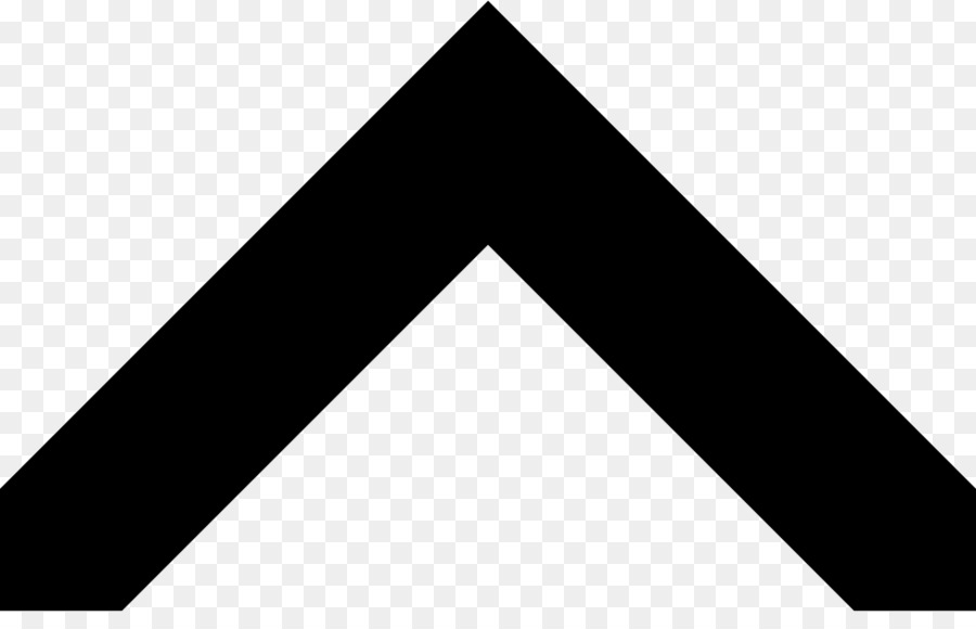 Triangle，Noir PNG