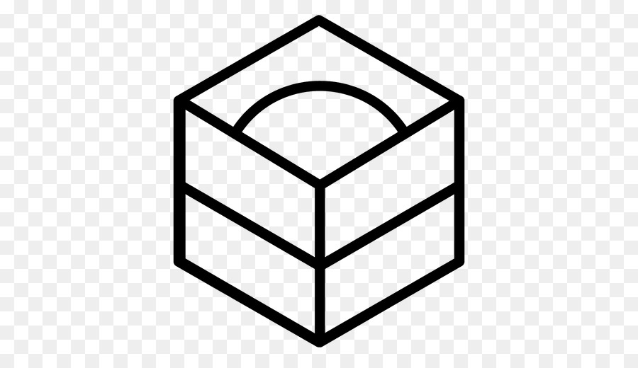 Cube Noir，3d PNG