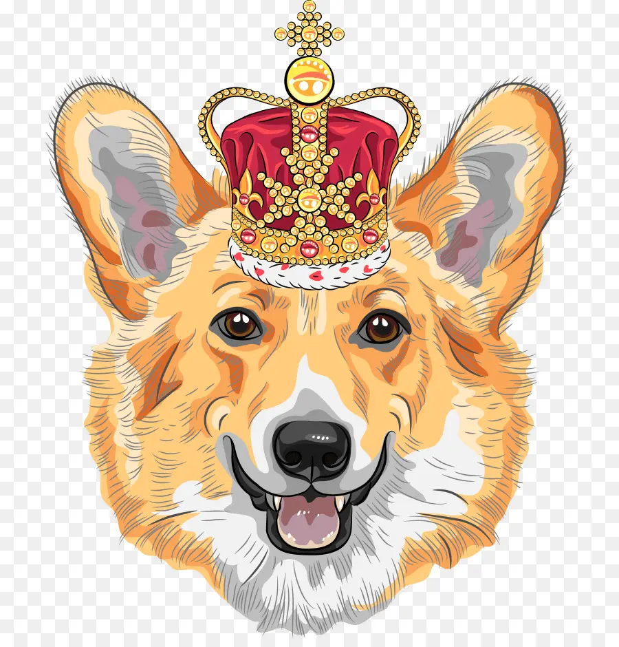 Corgi，Couronne PNG