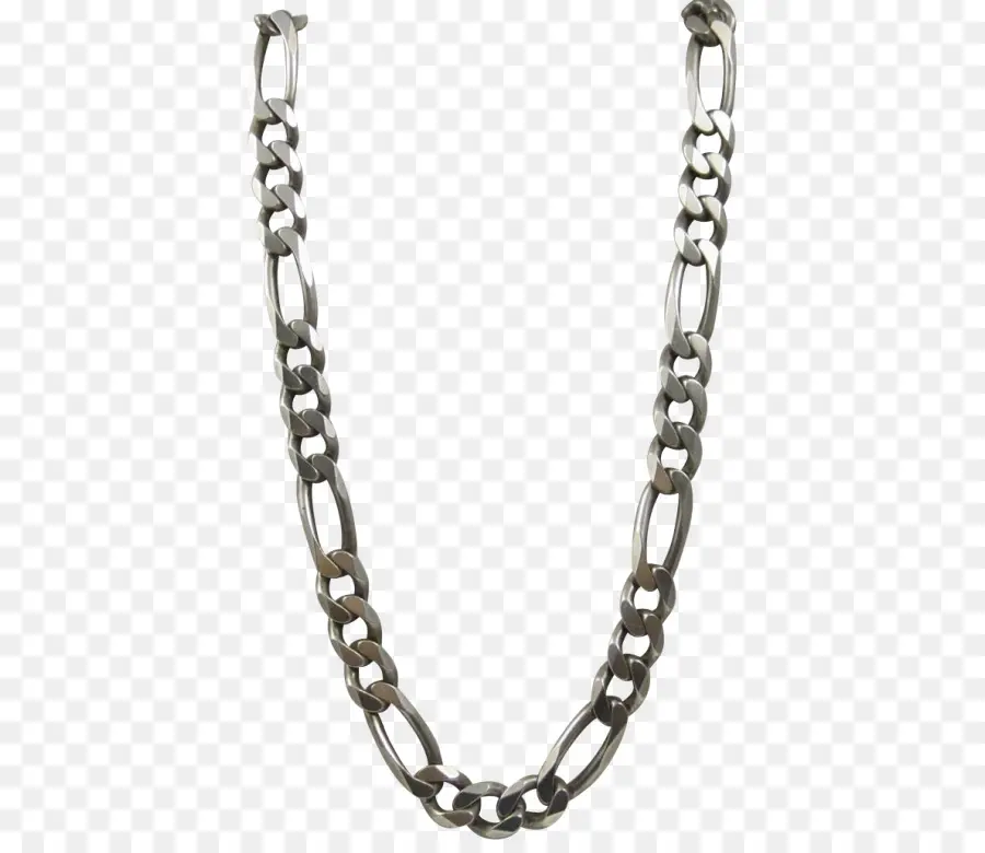 Collier Chaîne，Argent PNG