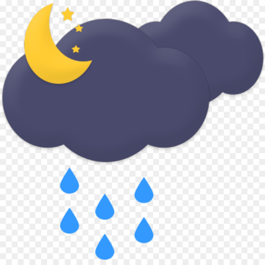 Nuit Pluvieuse，Nuage PNG