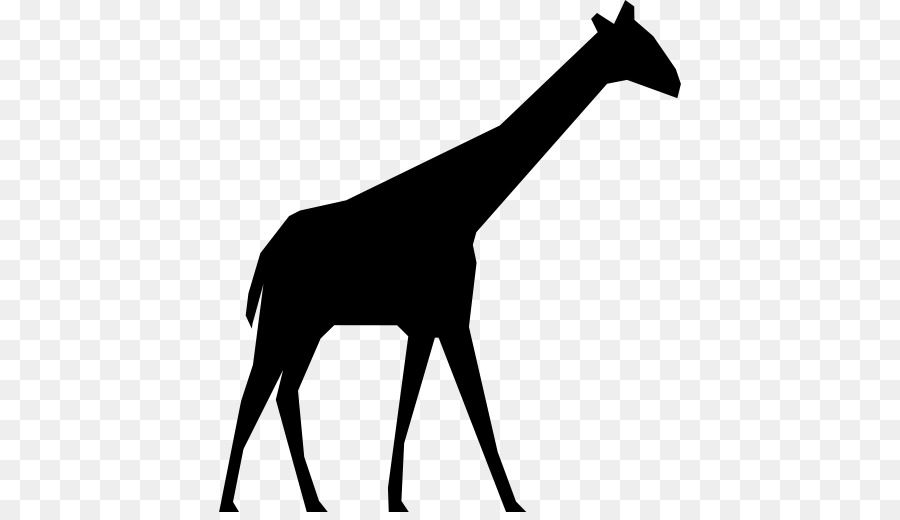 Girafe，Silhouette PNG